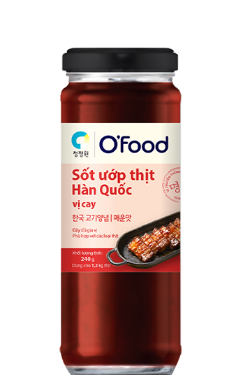 SỐT ƯỚP THỊT HÀN QUỐC CAY