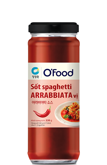 SỐT SPAGHETTI ARRABBIATA CAY