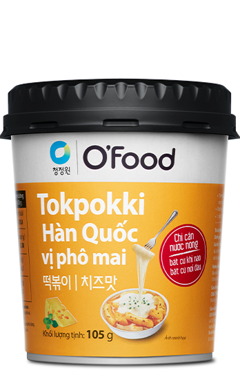 Tokpokki vị phô mai