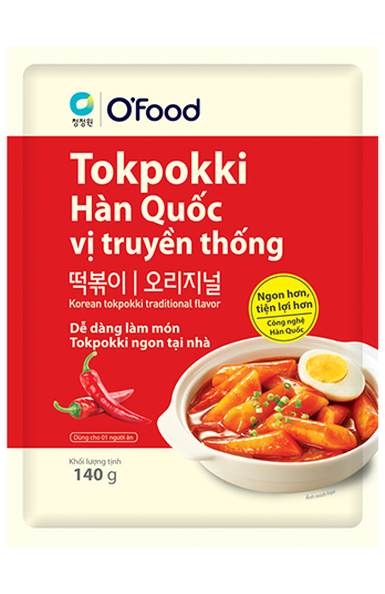 Toppoki gói truyền thống
