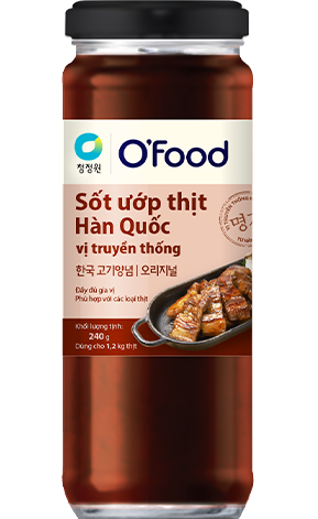 Sốt ướp thịt truyển thống