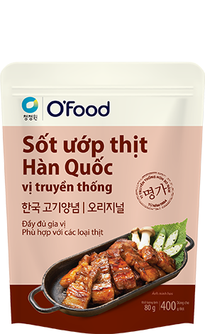 Sốt ướp thịt truyển thống